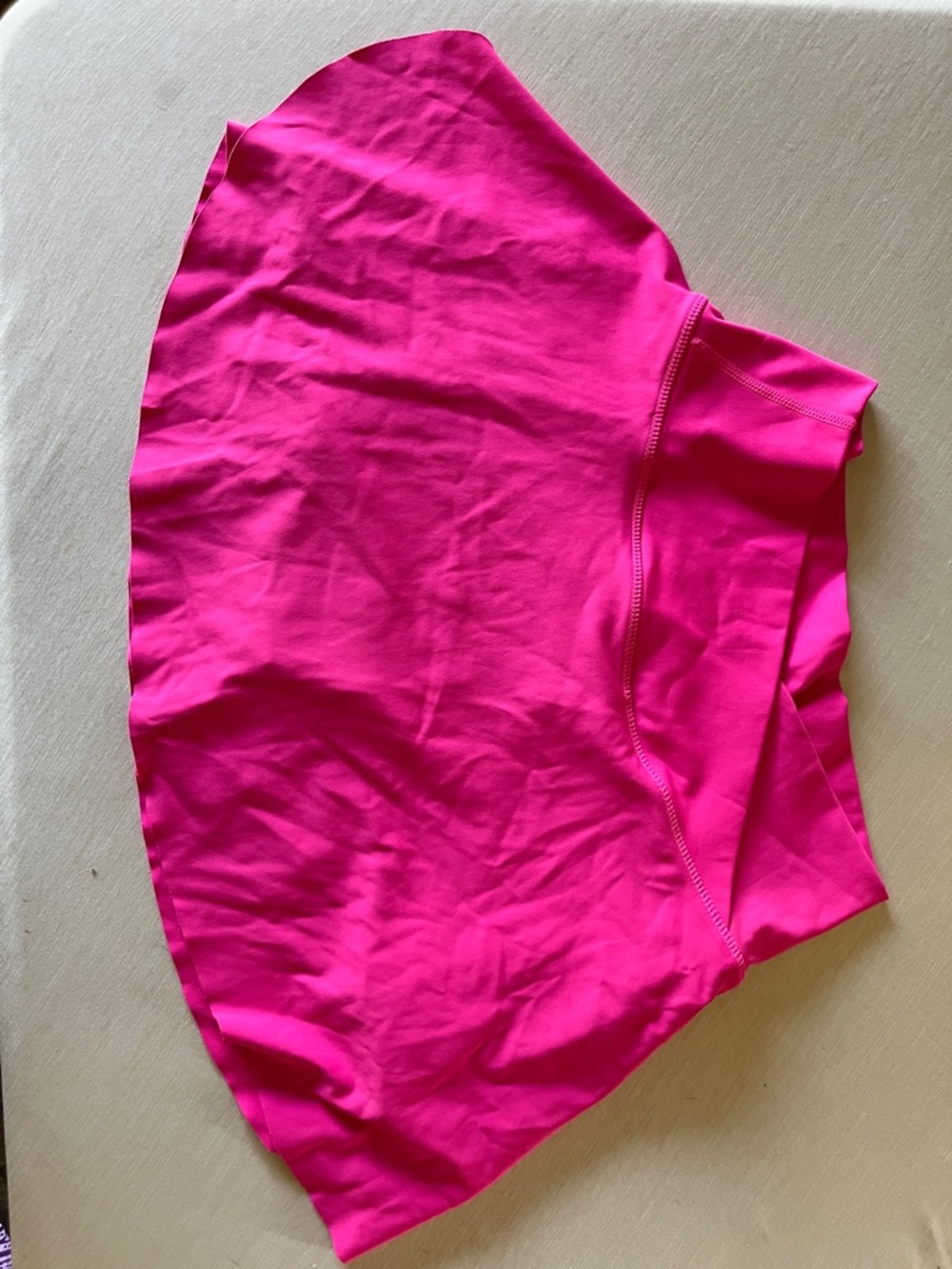 Vibrant Pink Athletic Skirt